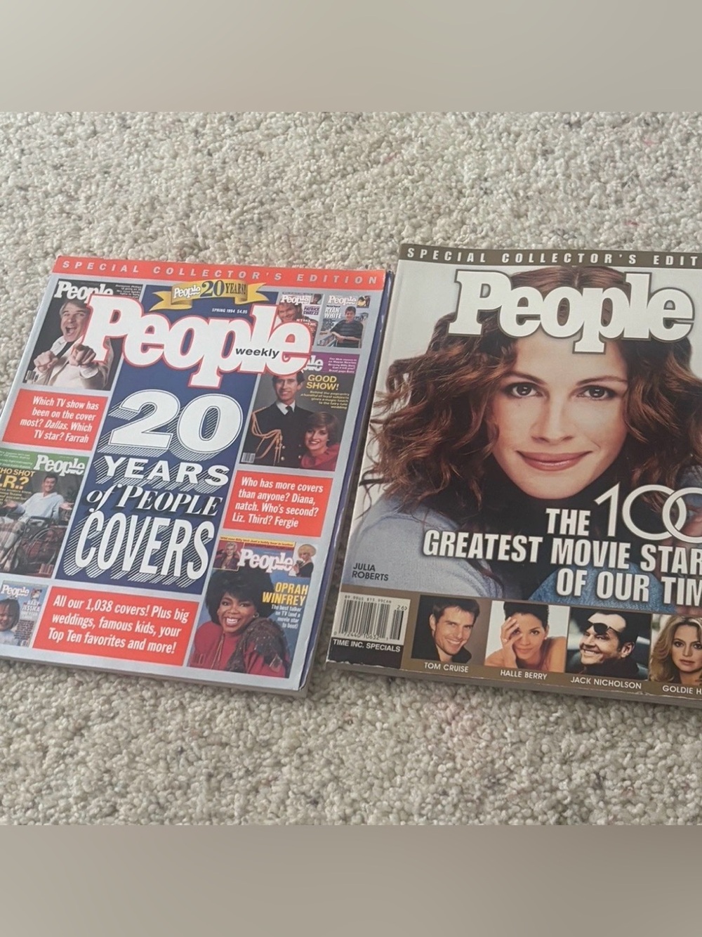 Vintage People Magazine Collectibles Lot of 2 Special Edition Special Issue